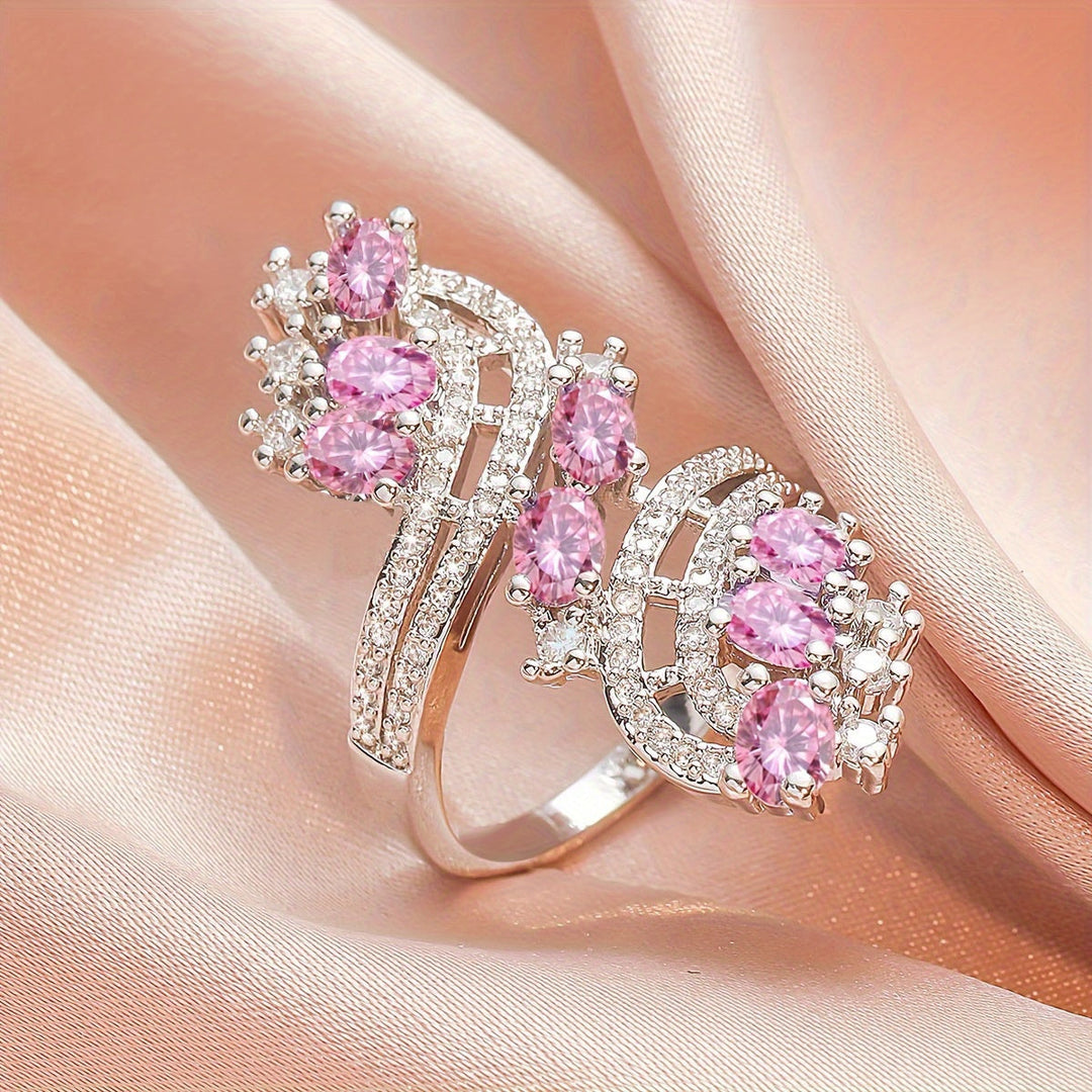 Classic Pink Statement Ring