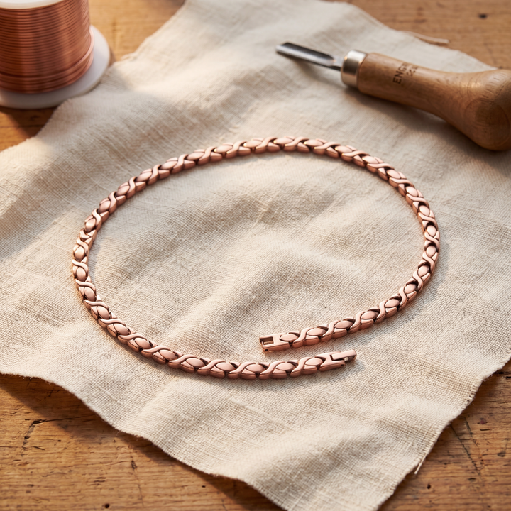 Ellington's Cedar Copper Necklace