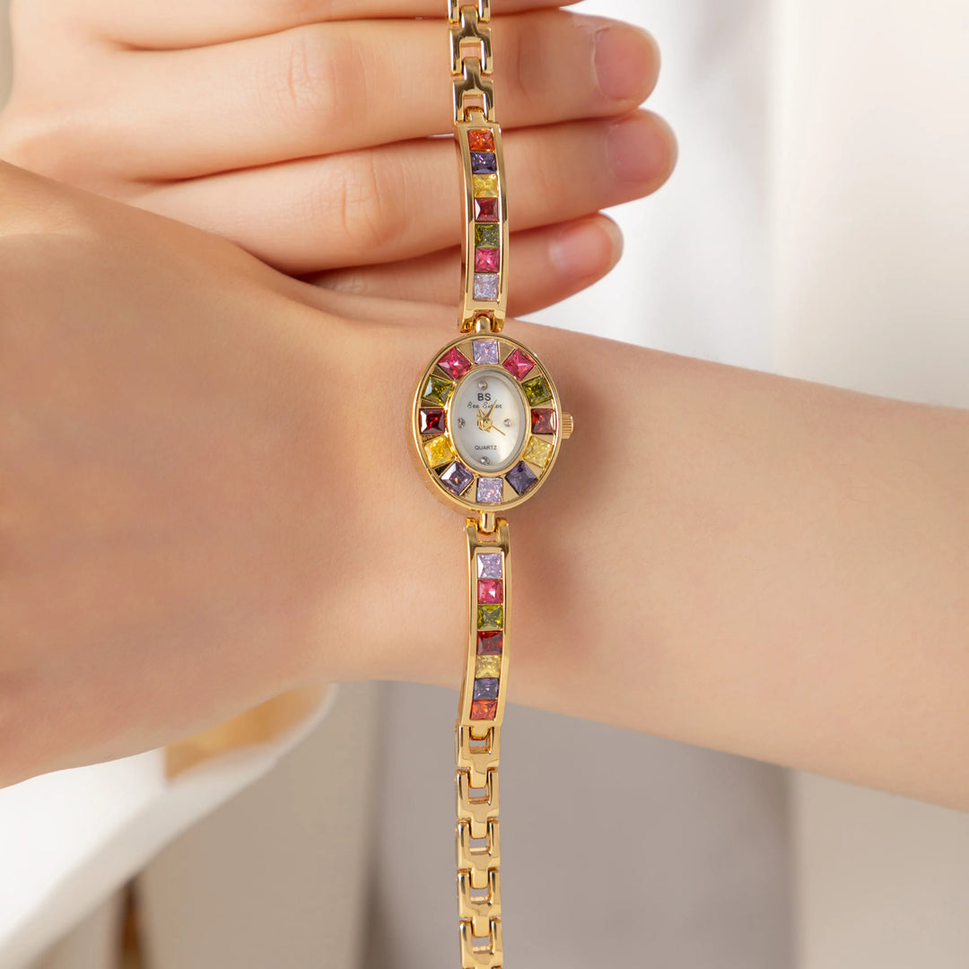 Amelie Gold Crystal