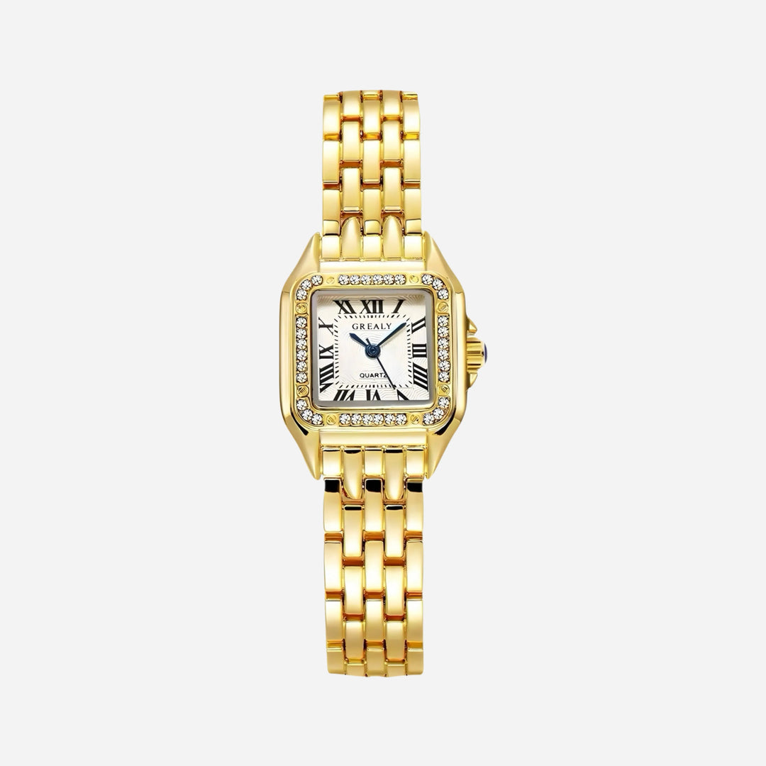 Gold Leonie Square
