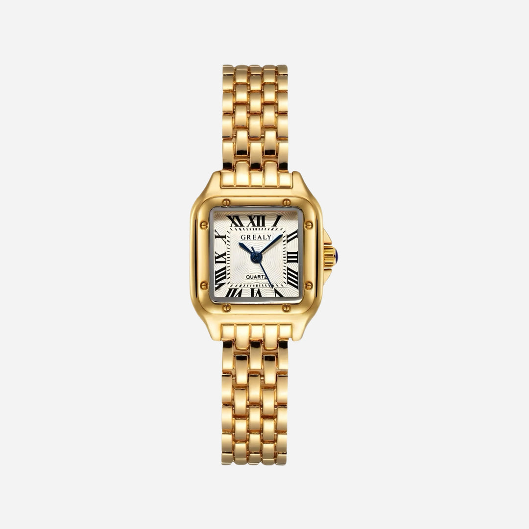 Gold Leonie Square
