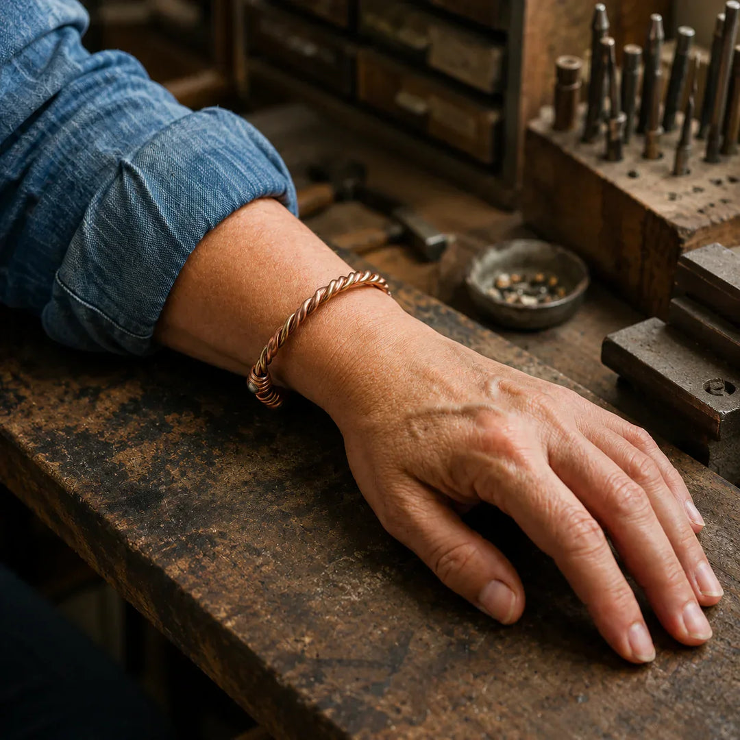 Ellington's River Copper Bracelet