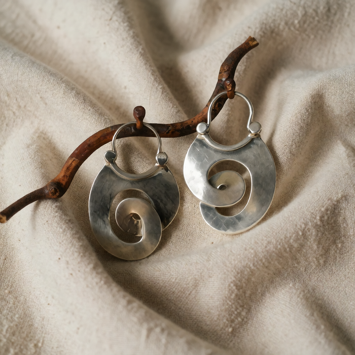 Spiral Dance | Artisan Crafted Earrings