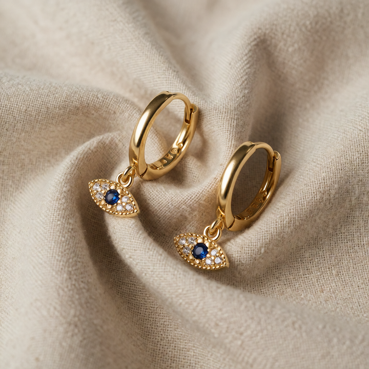 Luana – Pearl-Accented Gold Earrings