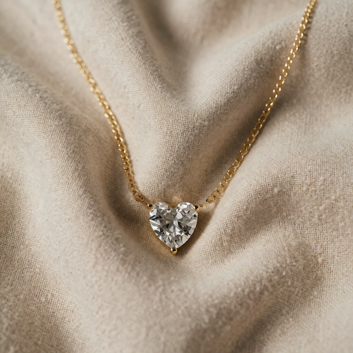 Love Heart Pendant Necklace