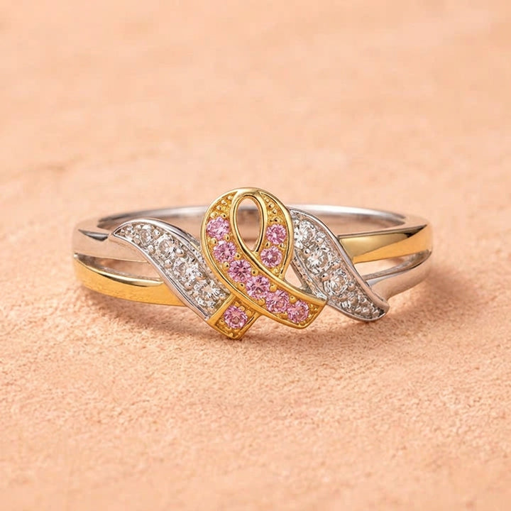 Hope United Ribbon Ring