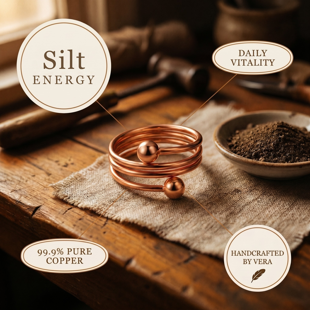 Ellington's Silt Copper Ring