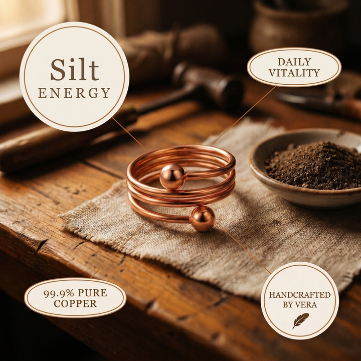 Ellington's Silt Copper Ring