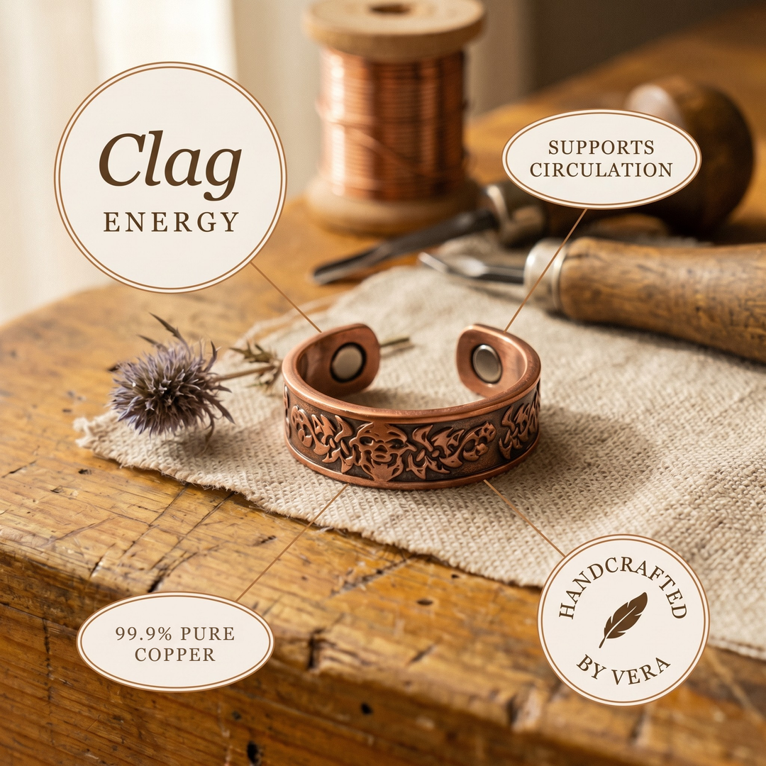 Ellington's Clag Copper Ring