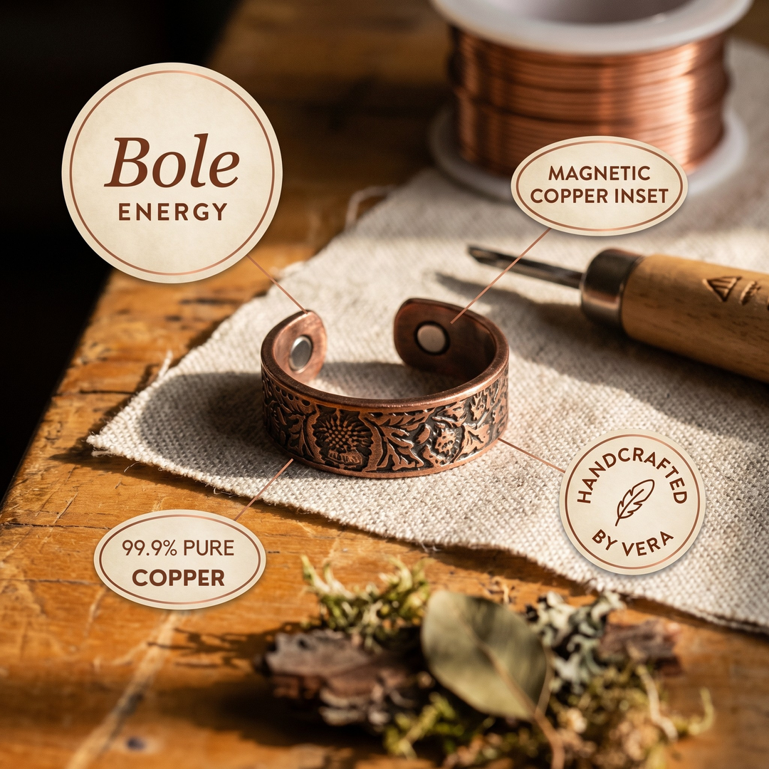 Ellington's Bole Copper Ring