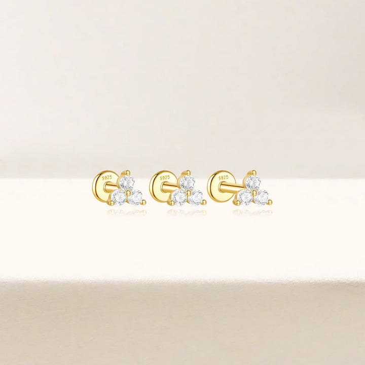 Clara – Minimalist Gold Earrings