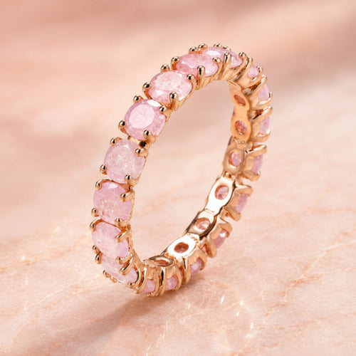Classic Round Zirconia Eternity Band