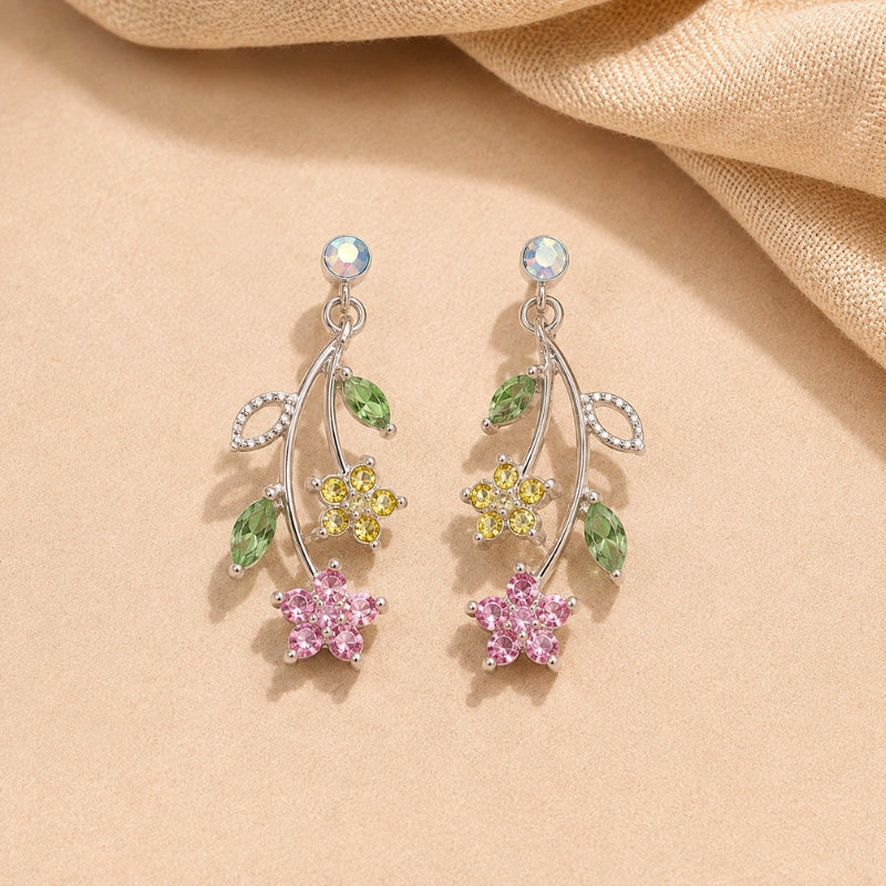 Classic Floral Stud Earrings