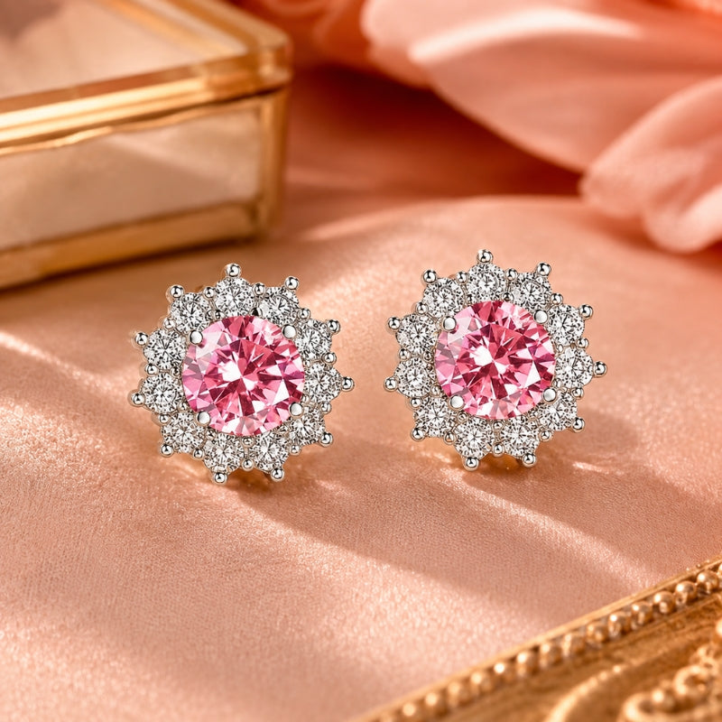 Eternal Halo Stud Earrings