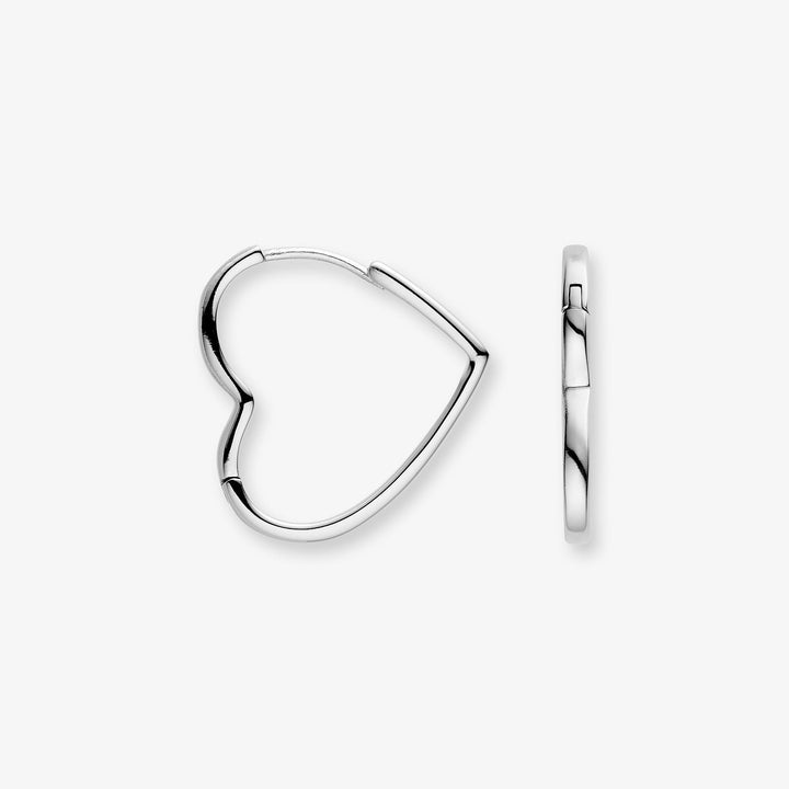 Heart-Shaped Open Design Earrings