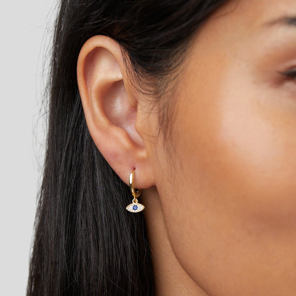 Luana – Pearl-Accented Gold Earrings