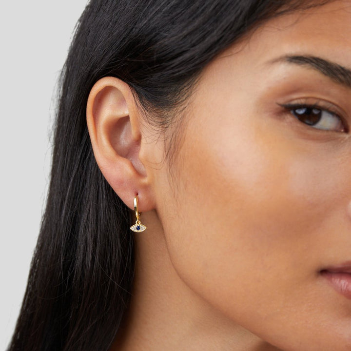 Luana – Pearl-Accented Gold Earrings