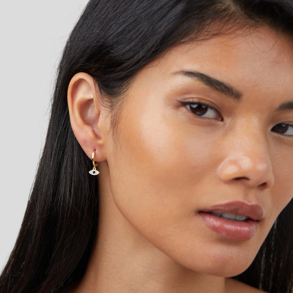 Luana – Pearl-Accented Gold Earrings