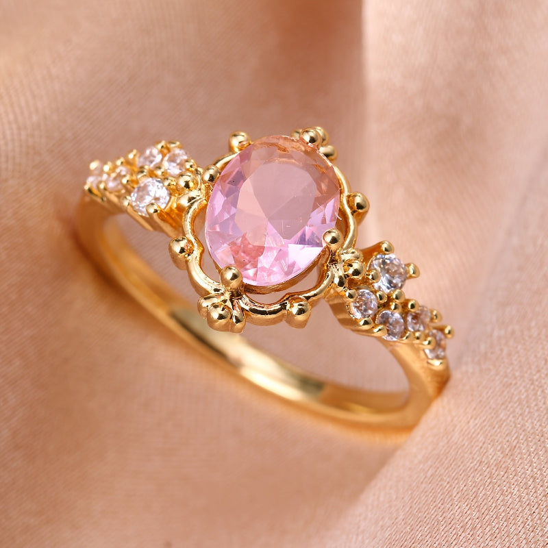 Stunning Halo Statement Ring