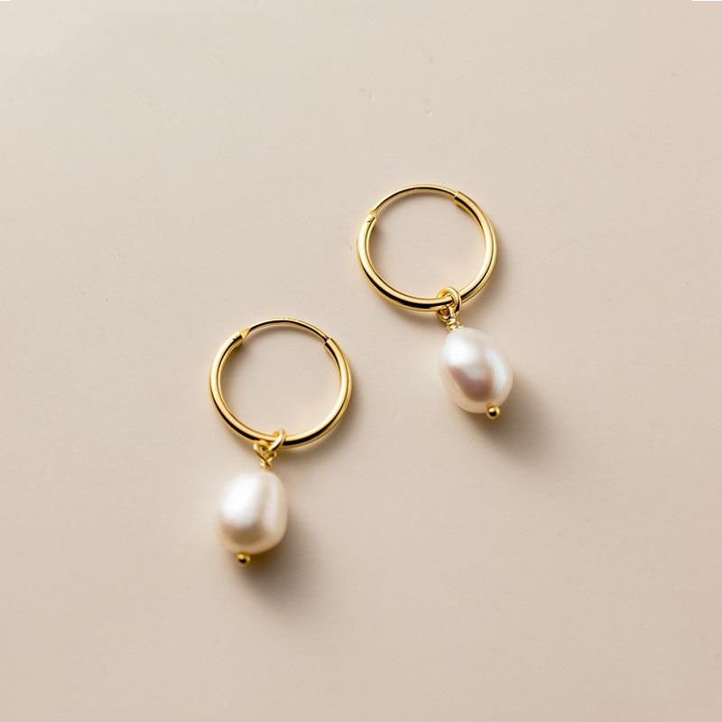 Elisa-Marie Gold with Pearl Accents