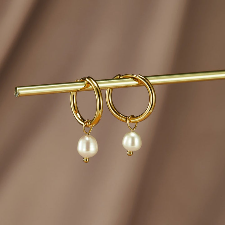 Elisa-Marie Gold with Pearl Accents