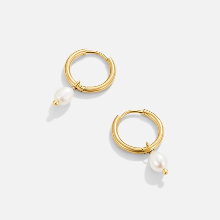 Elisa-Marie Gold with Pearl Accents