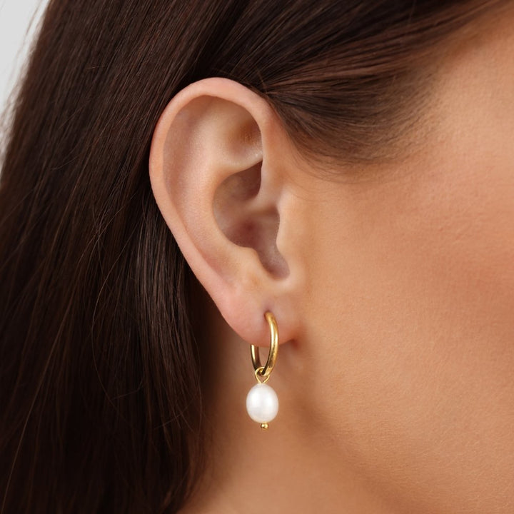Elisa-Marie Gold with Pearl Accents