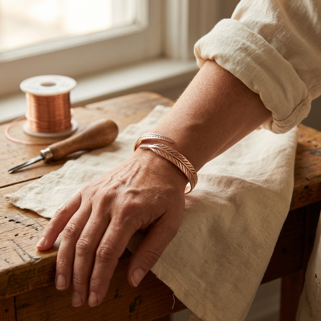 Ellington's Root Copper Bracelet