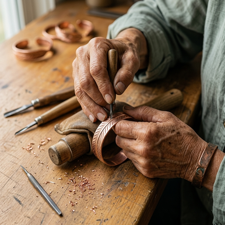 Ellington's Root Copper Bracelet
