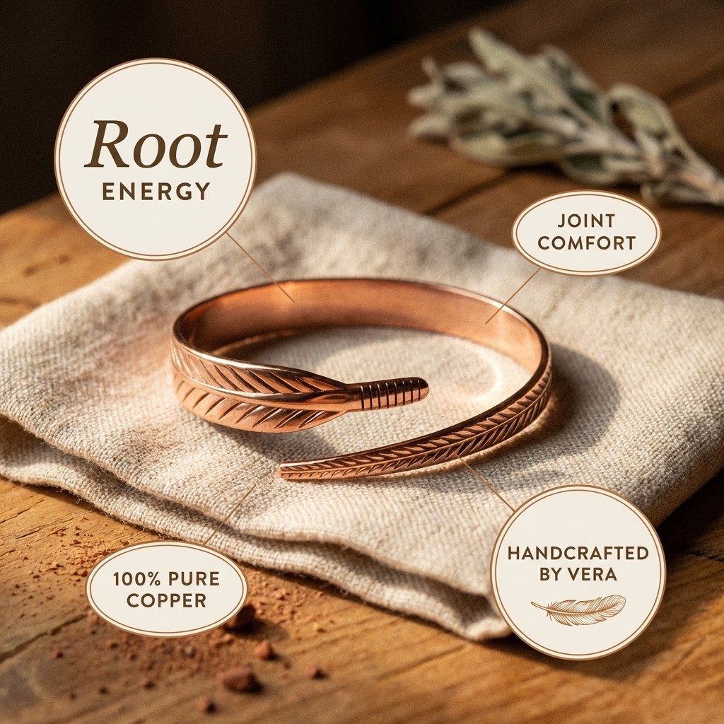 Ellington's Root Copper Bracelet
