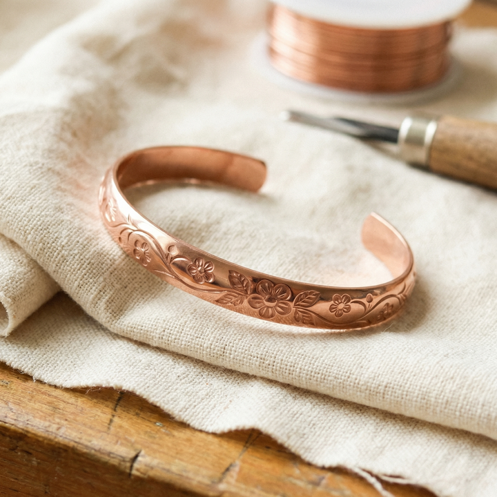 Ellington's Bloom Copper Bracelet