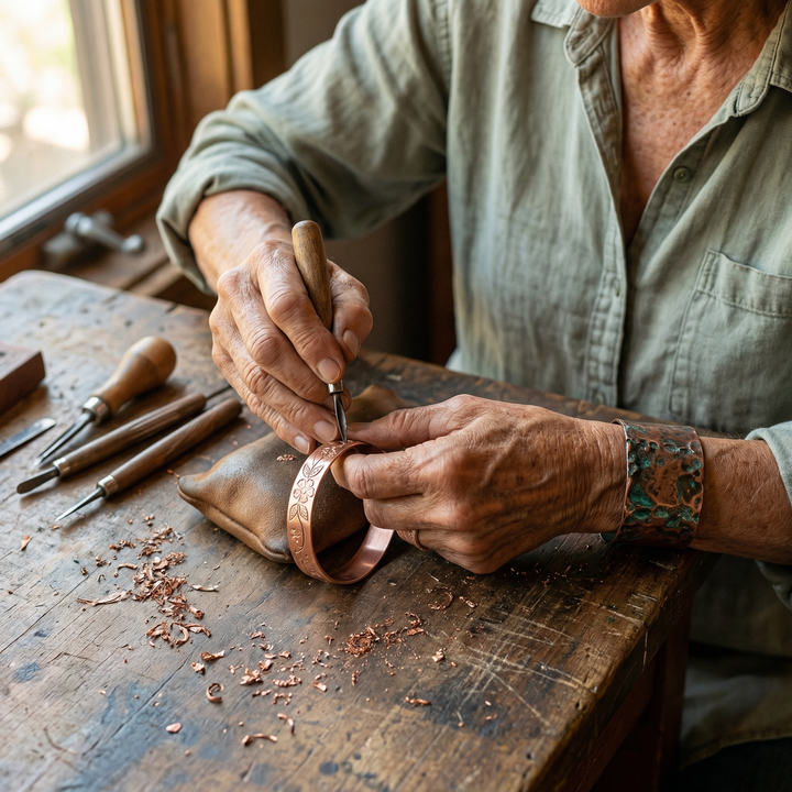 Ellington's Bloom Copper Bracelet