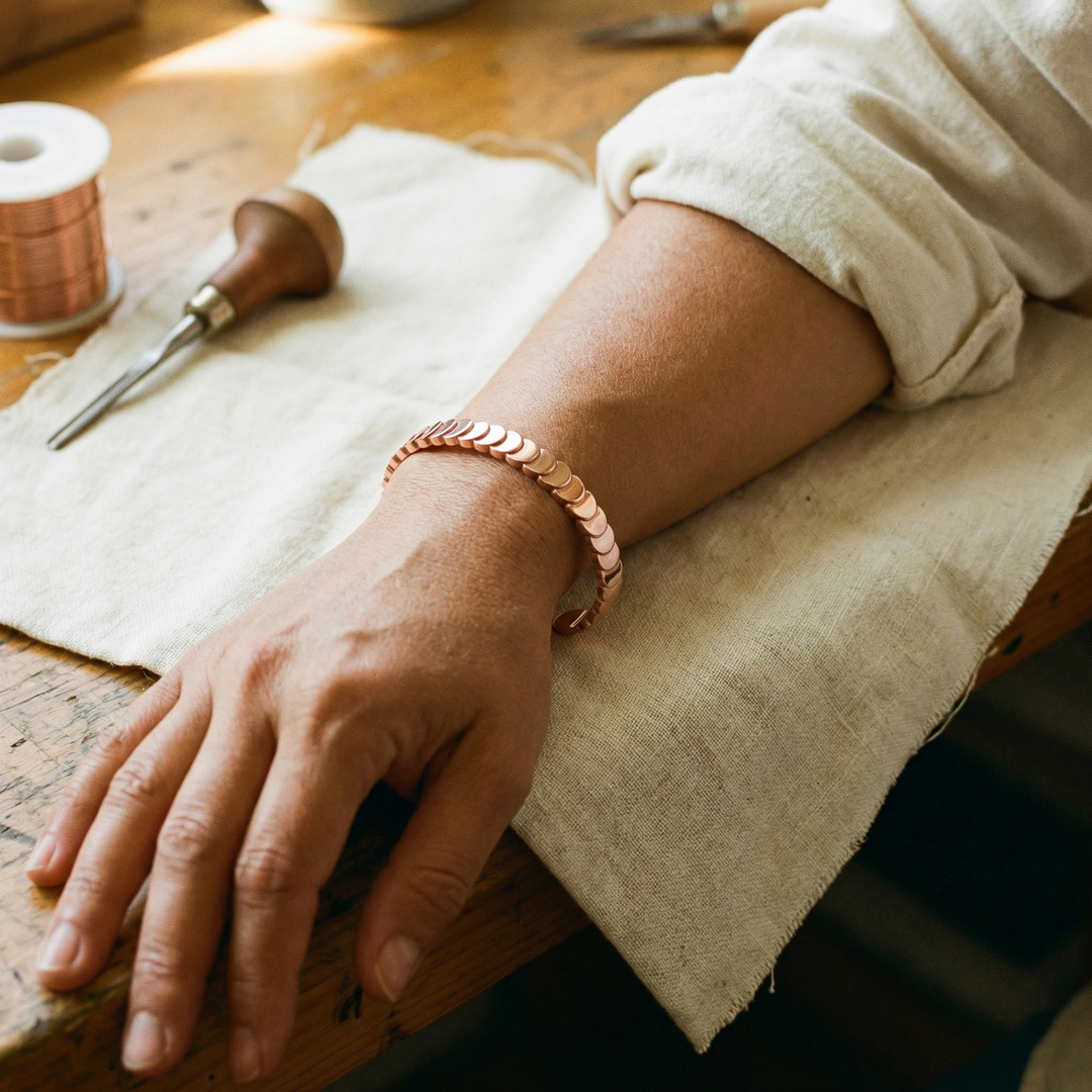 Ellington's Tide Copper Bracelet