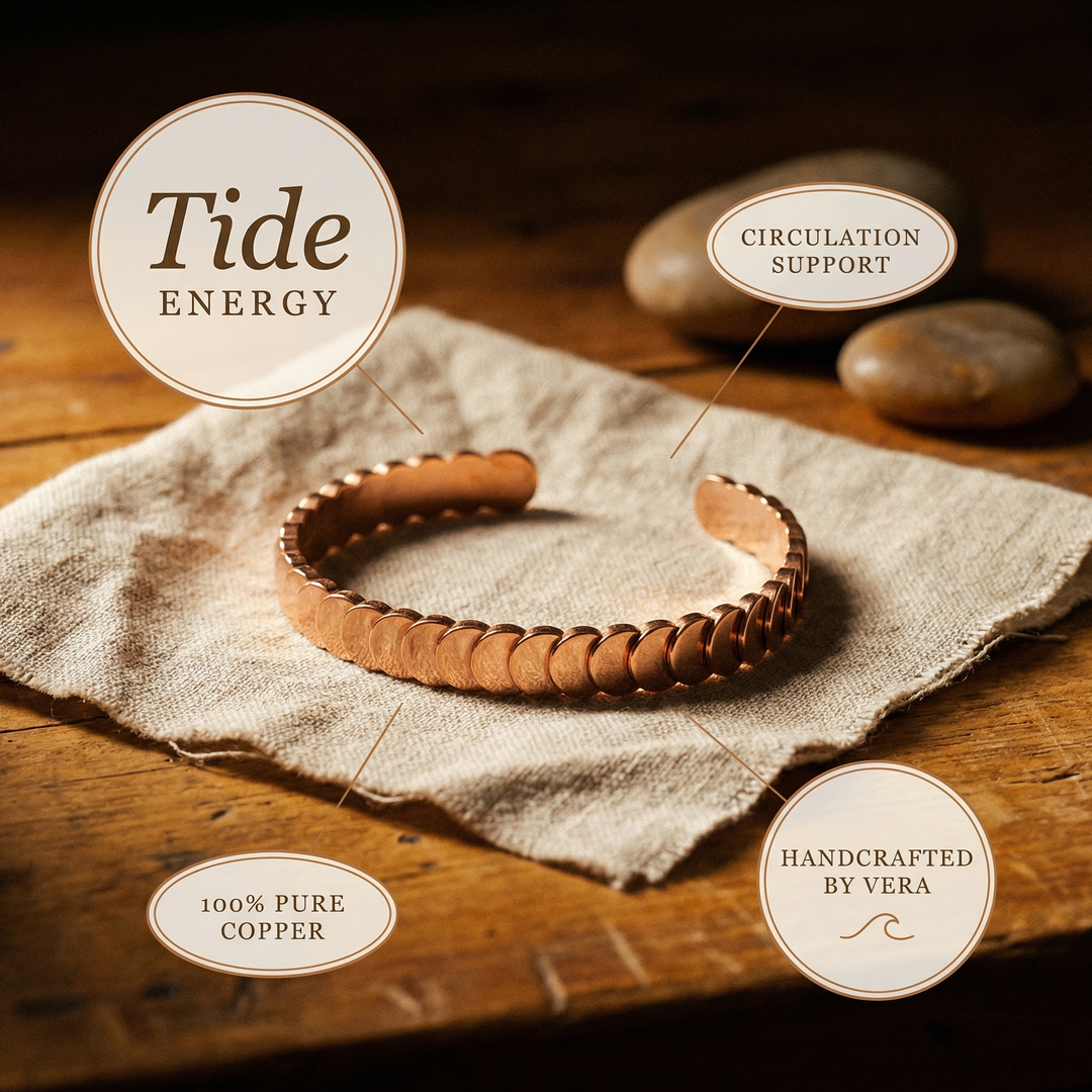 Ellington's Tide Copper Bracelet