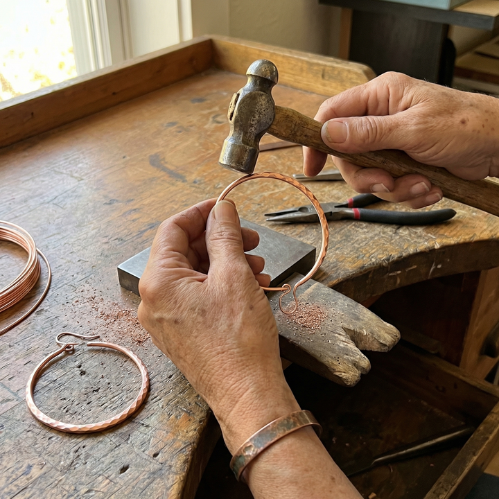 Ellington's Willow Copper Earrings