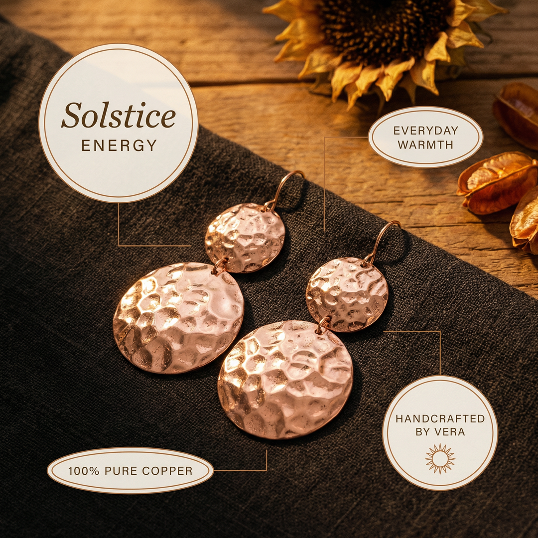 Ellington's Solstice Copper Earrings