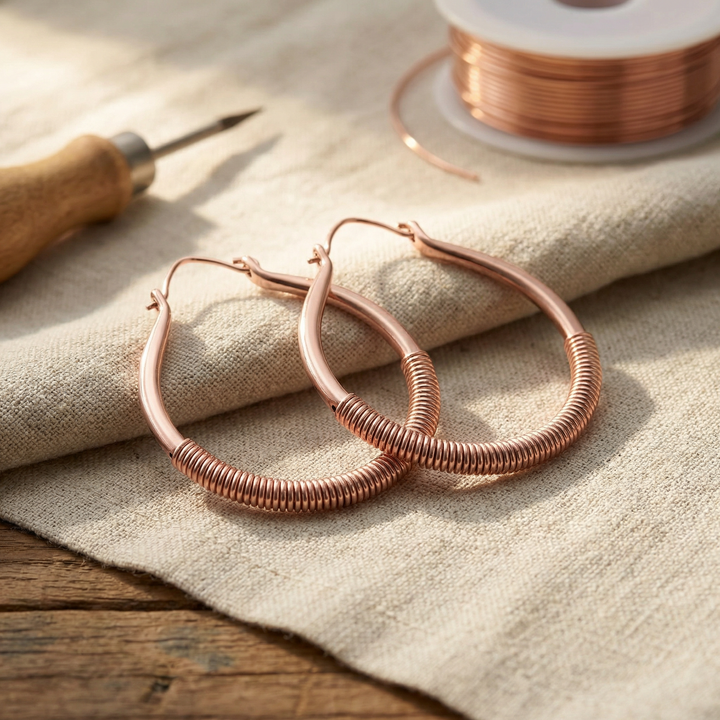 Ellington's Creek Copper Earrings