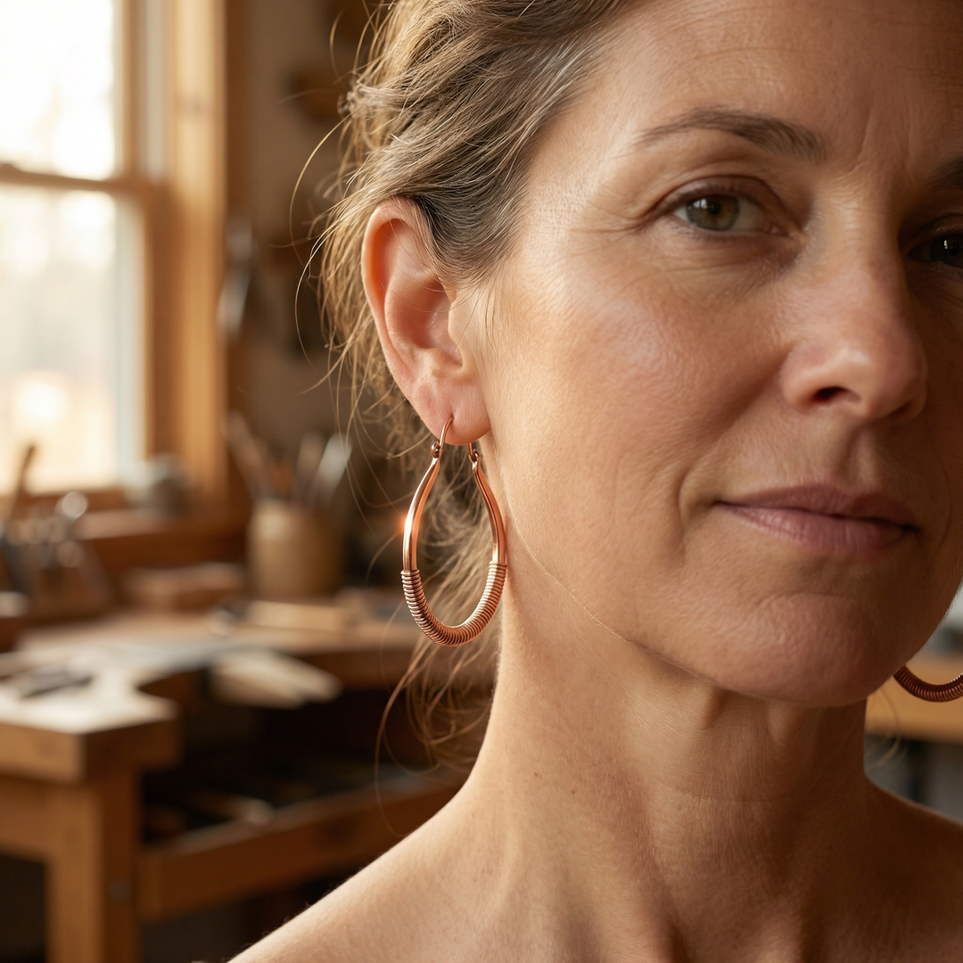 Ellington's Creek Copper Earrings