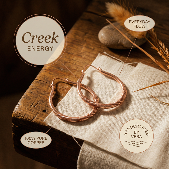 Ellington's Creek Copper Earrings