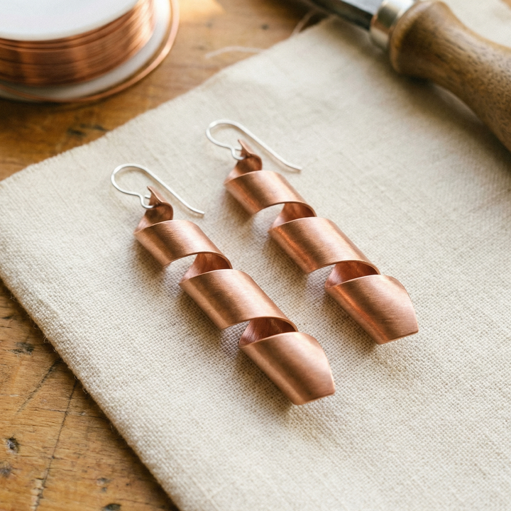 Ellington's Dusk Copper Earrings