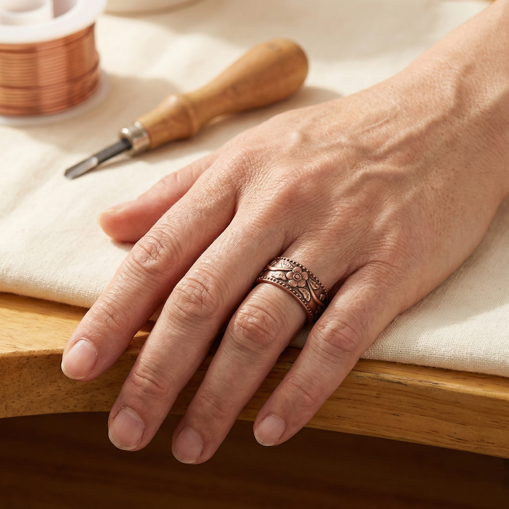 Ellington's Petal Copper Ring