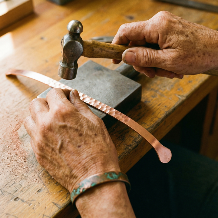 Ellington's Lodestone Copper Bracelet