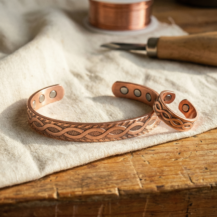 Ellington's Knot Copper Set
