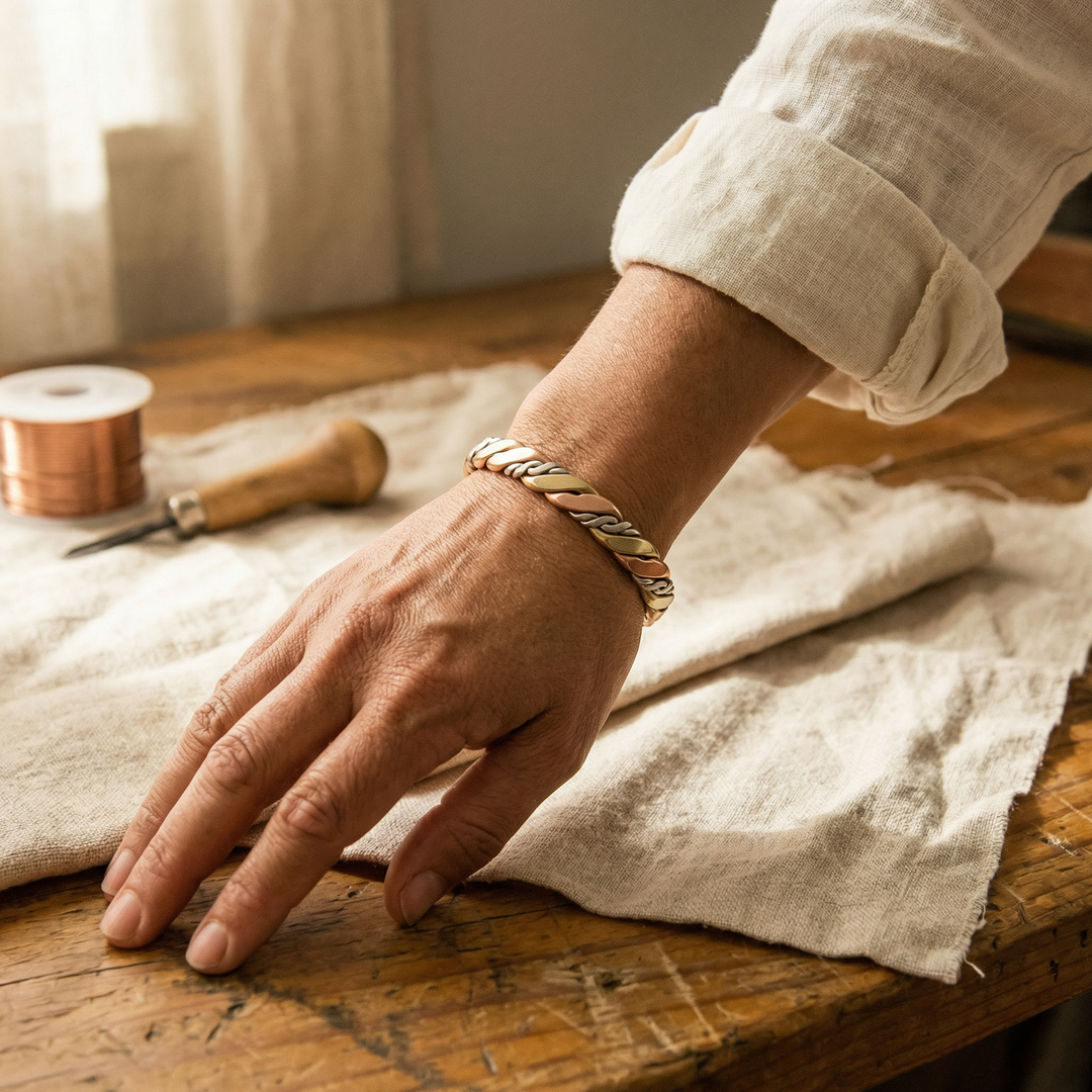 Ellington's Stone Copper Bracelet