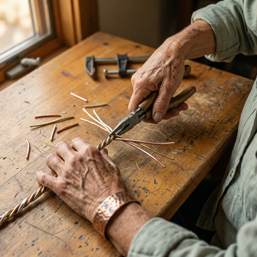Ellington's Stone Copper Bracelet