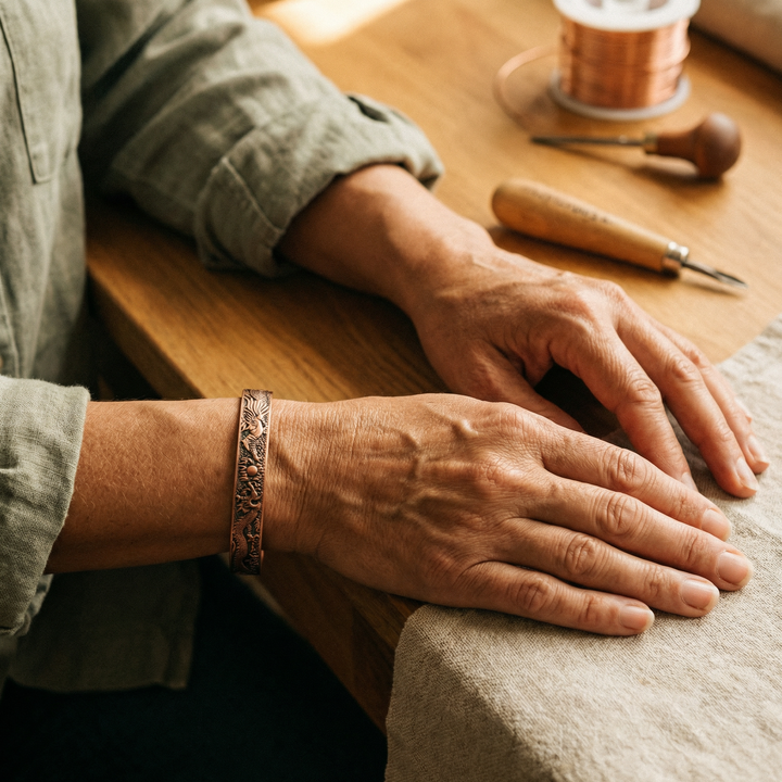 Ellington's Loam Copper Bracelet