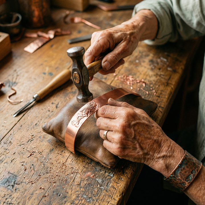 Ellington's Loam Copper Bracelet