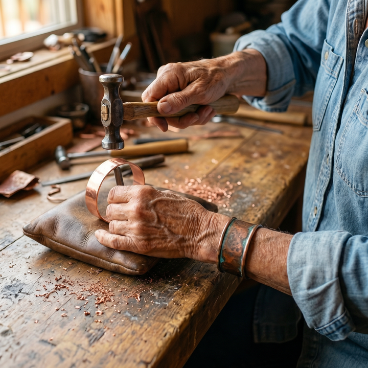 Ellington's Wick Copper Bracelet