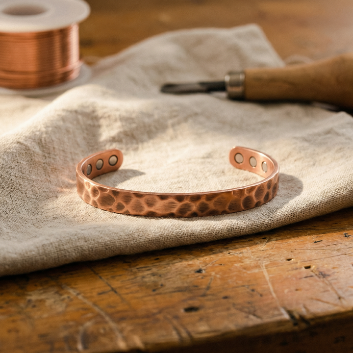 Ellington's Furrow Copper Bracelet