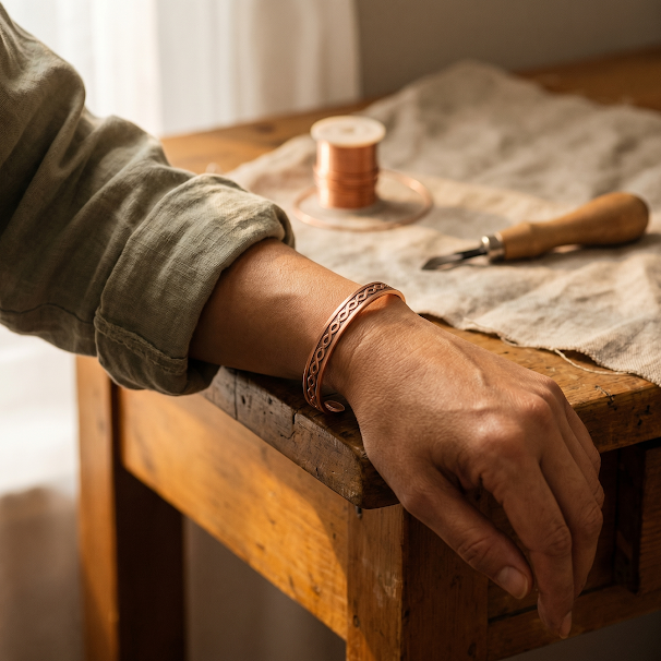 Ellington's Current Copper Bracelet